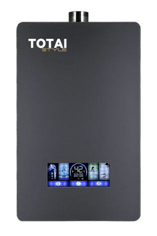 TOTAI INDOOR 12L FAN FORCED GAS GEYSER WITH ELECTRONIC IGNITION