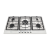 TOTAI 5 BURNER GAS HOB STAINLESS STEEL