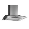 elica curved glass hood