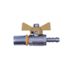 TOTAI TSP PEX BALL VALVE INCL HOSETAIL