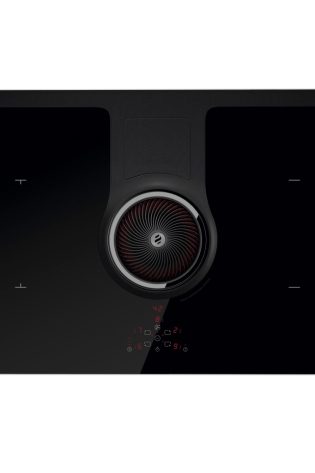 ELICA 90cm BLACK GLASS HOB