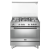 ELBA 90CM GAS STOVE AND GAS OVEN STAINLESS STEEL