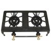 2 BURNER CAST IRON BOILING TABLE