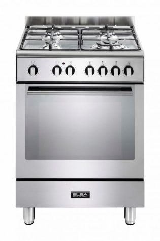 ELBA 4 PLATE STAINLESS STEEL GAS STOVE