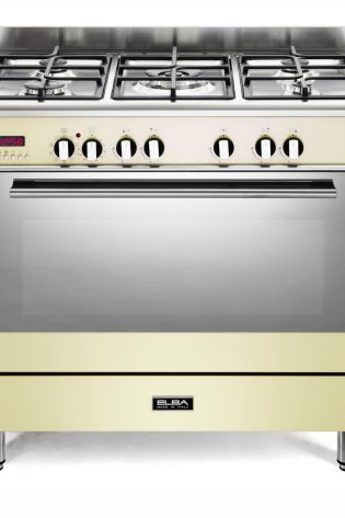 ELBA 5 PLATE GAS STOVE ELECTRIC OVEN