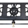 SAFEGAS 3 BURNER CAST IRON TABLE