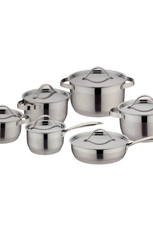 DUSSEJDORF 12 PC COOKWARE SET