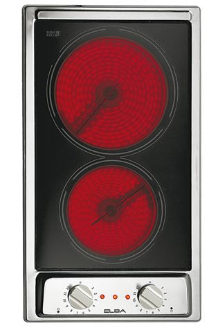 2 BURNER GLASS TOP HOB