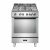 ELBA 4 PLATE GAS STOVE STAINLESS STEEL