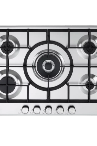 ELBA 5 BURNER STOVE STAINLESS STEEL