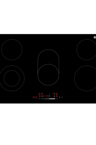 ELBA 5 PLATE HOB TOUCH BUILT IN CERAMIC