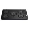 Goldair Black Glass Hob