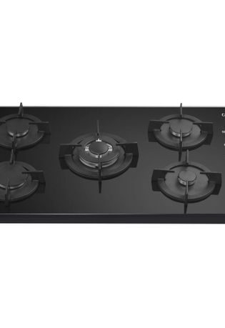 Goldair Black Glass Hob