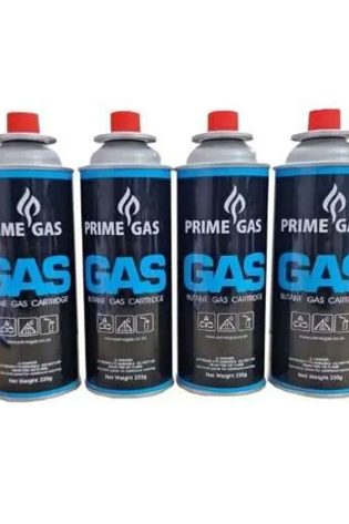 PRIMEGAS BUTANE CARTRIDGE 4 PACK