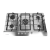 SAFEGAS 5 BURNER HOB STAINLESS STEEL (HOB915MCI)