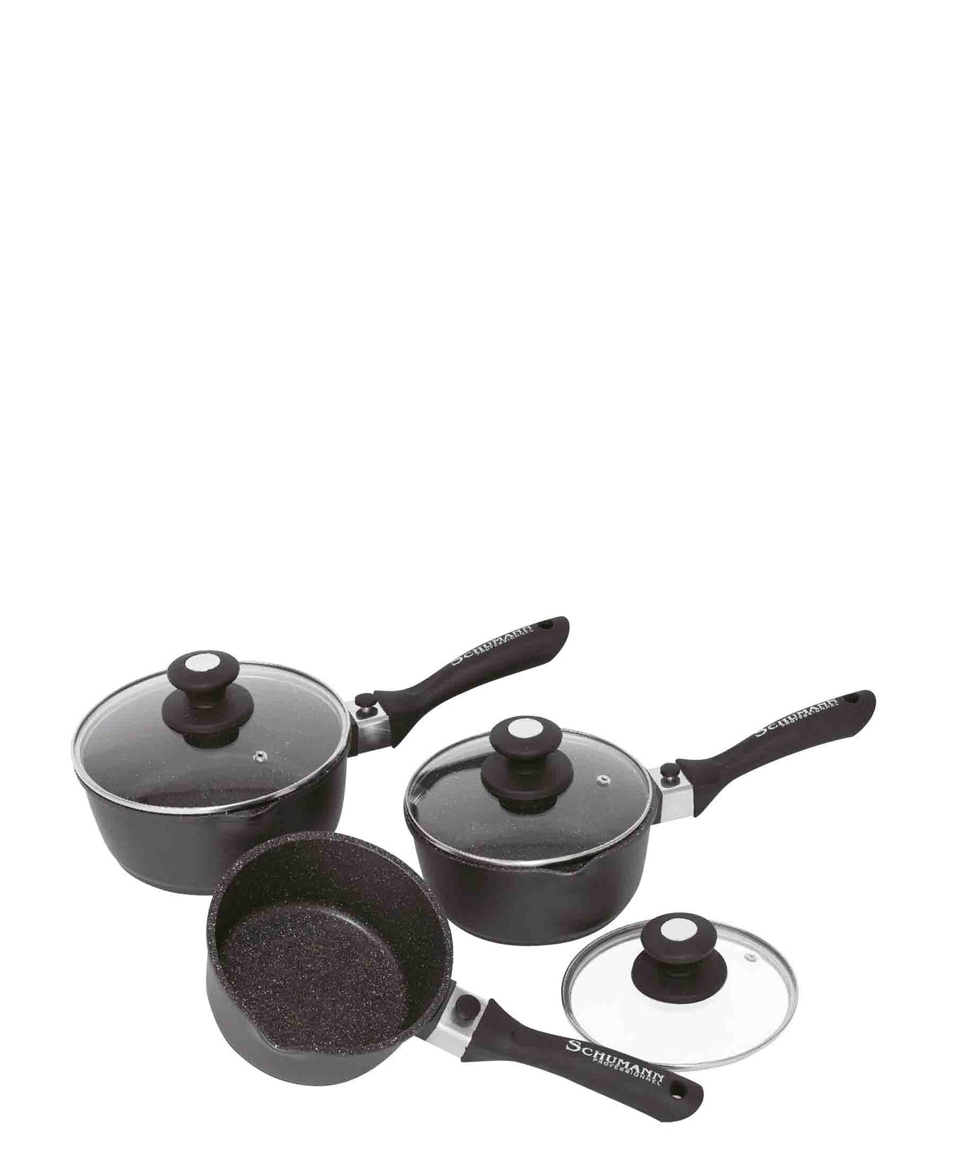 SCHUMANN MOOVE 9PC SAUCEPAN SET