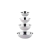 TEZ 4 PIECE BOWL SET WITH NO LIDS
