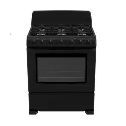 TOTAI GAS STOVE AND OVEN BLACK